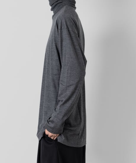 WOOL JERSEY TURTLE NECK