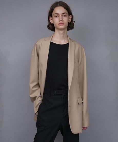 2 BUTTON NEW RECYCLE POLYESTER JACKET