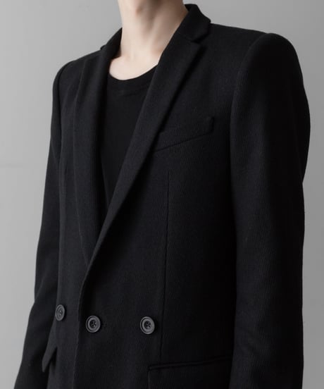 ADJUSTABLE CHESTER COAT/BLACK