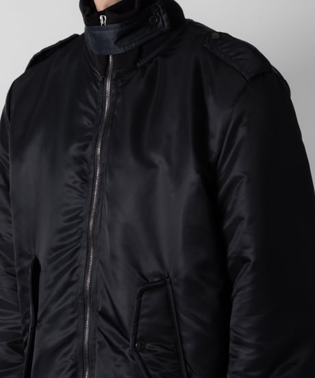 STAND COLLAR MA1 BLOUSON/BLACK