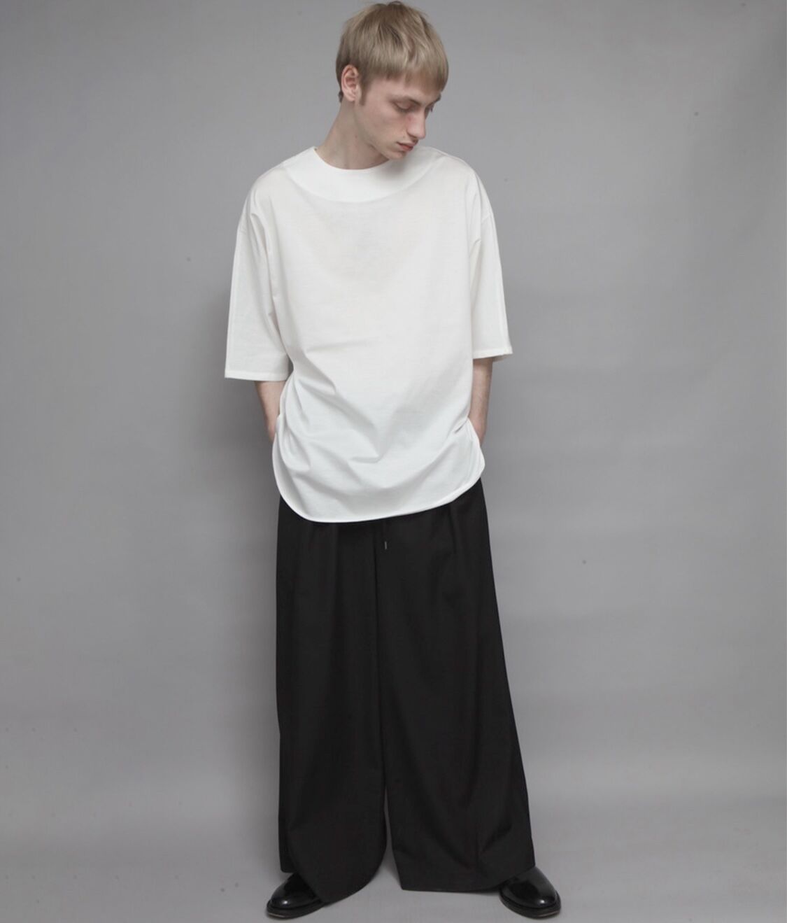 60/2 T-CLOTH DOLMAN SLEEVE T-SHIRT/WHITE | ato 60/2 T-CLOTH DOLMAN SLEEVE T-SHIRT/WHITE | ato