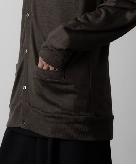 4POCKET CARDIGAN/KHAKI