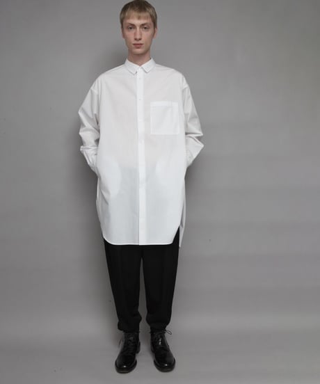 PE/C LONG SHIRT/WHITE