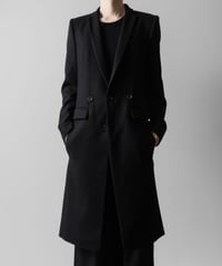 ADJUSTABLE CHESTER COAT/BLACK