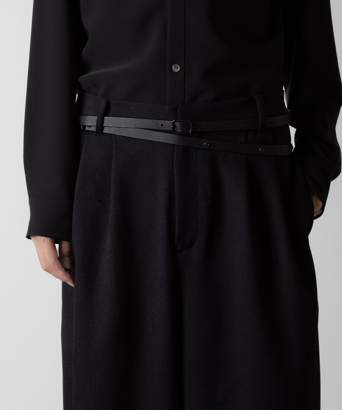 UNDERCOVER 02AW belt black ベルト UNDERCOVER 02AW belt black ベルト UNDERCOVER