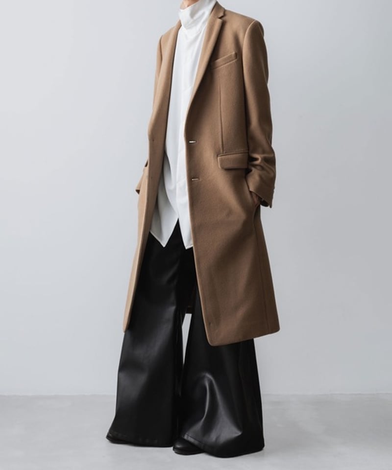 NEW ENGLAND LAMB CHESTERFIELD COAT/BEIGE | ato