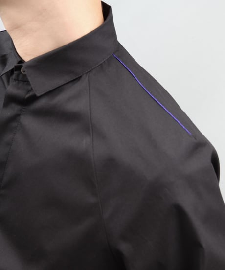 RAGLAN SLEEVE SHIRT/BLACK