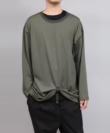 ADJUSTMENT BELT T-SHIRT/KHAKI