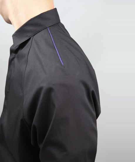 RAGLAN SLEEVE SHIRT/BLACK