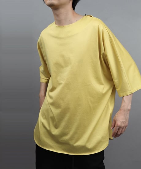 60/2 T-CLOTH DOLMAN SLEEVE T-SHIRT/YELLOW