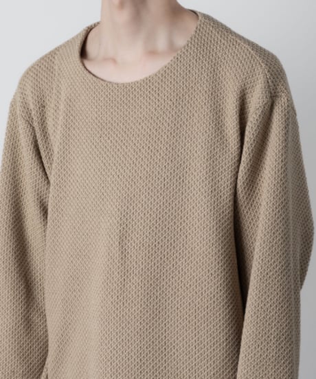 OVERSIZED RUSSEL JERSEY/BEIGE