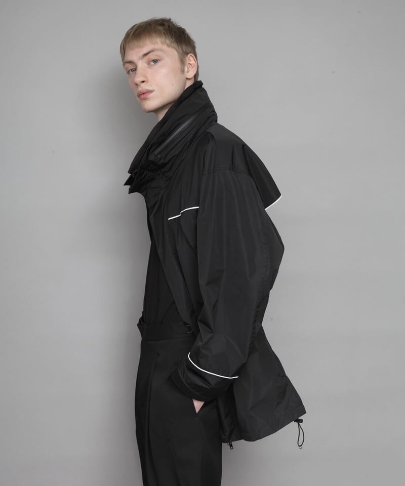NYLON MOUNTAIN PARKA/BLACK | ato AOYAMA