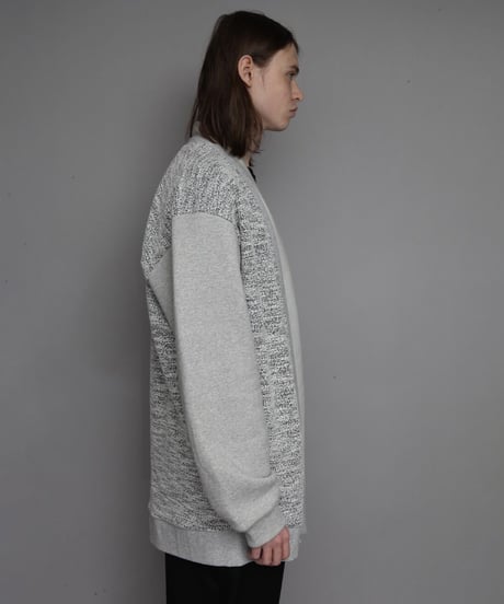 DRAPE CARDIGAN/WHITE