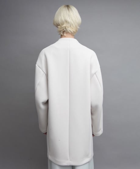 DOUBLE KNIT JACKET/IVORY