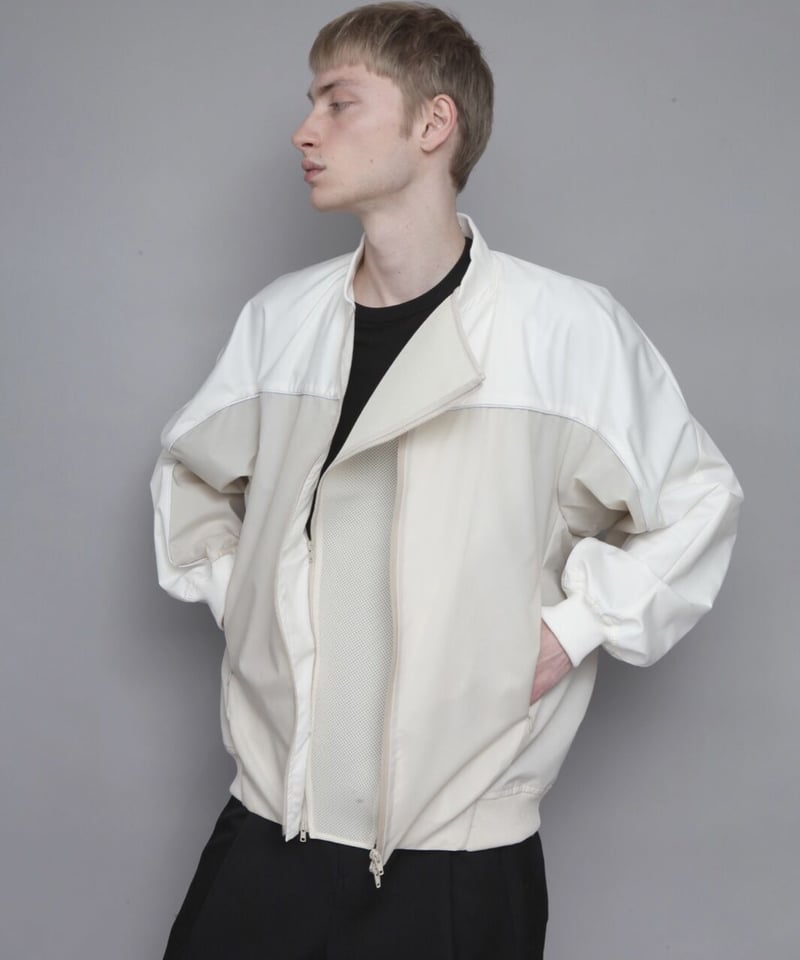 MA1 DOUBLE ZIP BLOUSON/IVORY | ato AOYAMA