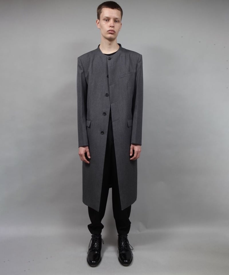 早い者勝ち！　アトウ　ato ブラック　コート STAND COLLAR COAT/BLACK | ato AOYAMA