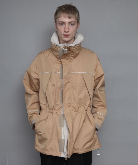 NYLON MOUNTAIN PARKA/ORANGE