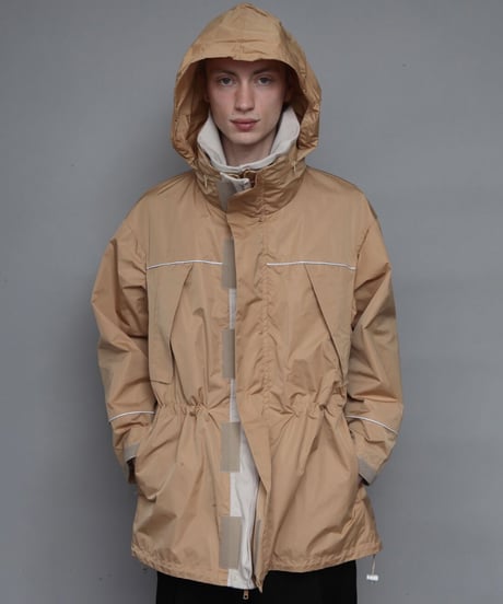 NYLON MOUNTAIN PARKA/ORANGE