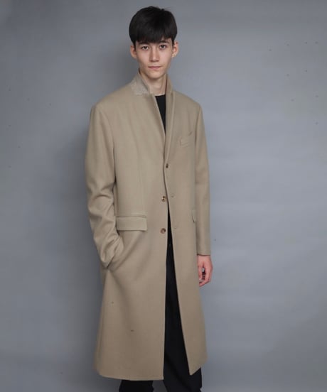 CHESTERFIELD COAT/BEIGE