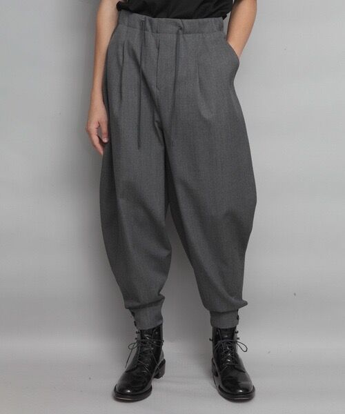 パンツ ALFIDIS PANTS HARUTO WOOL CUFFS PANTS/C.GRAY | ato AOYAMA