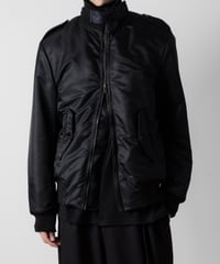 STAND COLLAR MA1 BLOUSON/BLACK