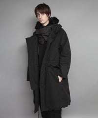 THINSULATE PADDED COAT/BLACK