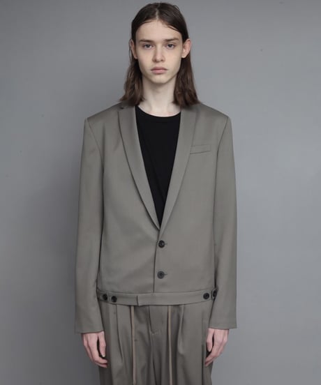 SPENCER JACKET/D.BEIGE