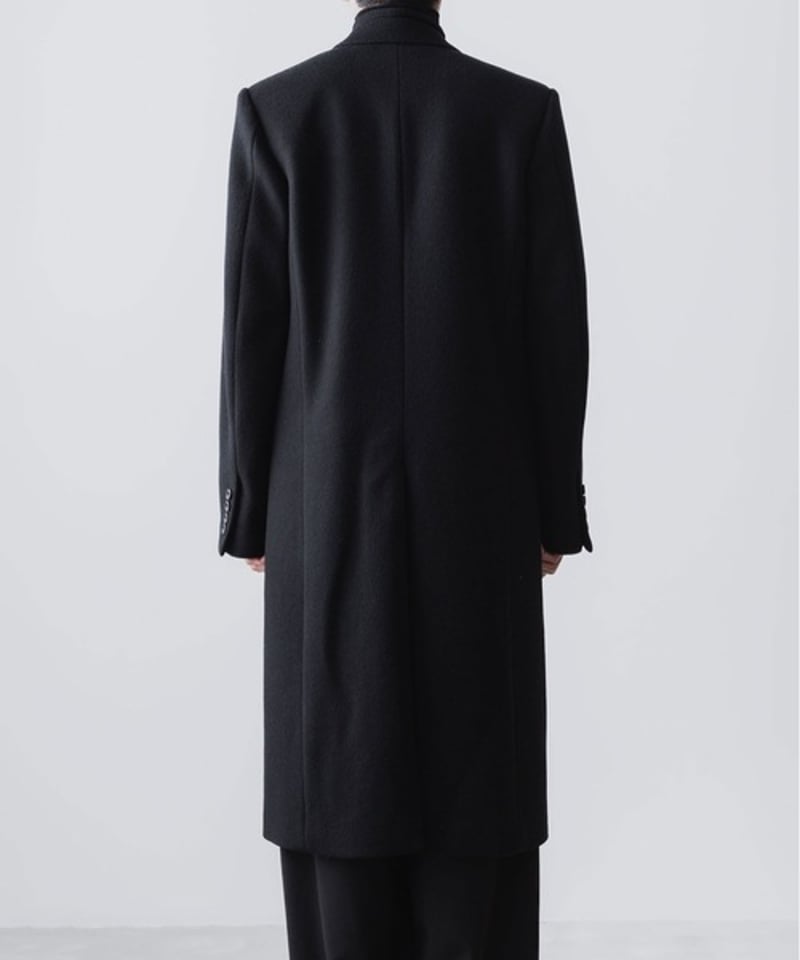 NEW ENGLAND LAMB CHESTERFIELD COAT/BLACK | ato