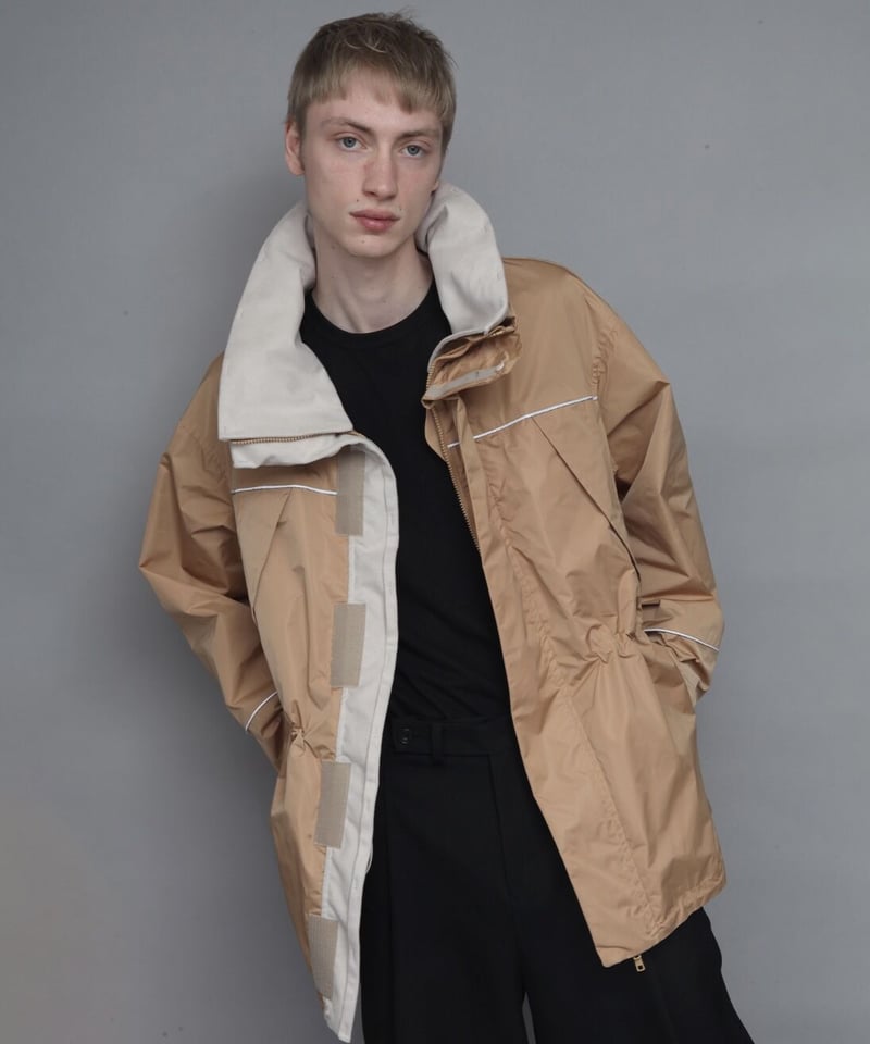 NYLON MOUNTAIN PARKA/ORANGE | ato AOYAMA