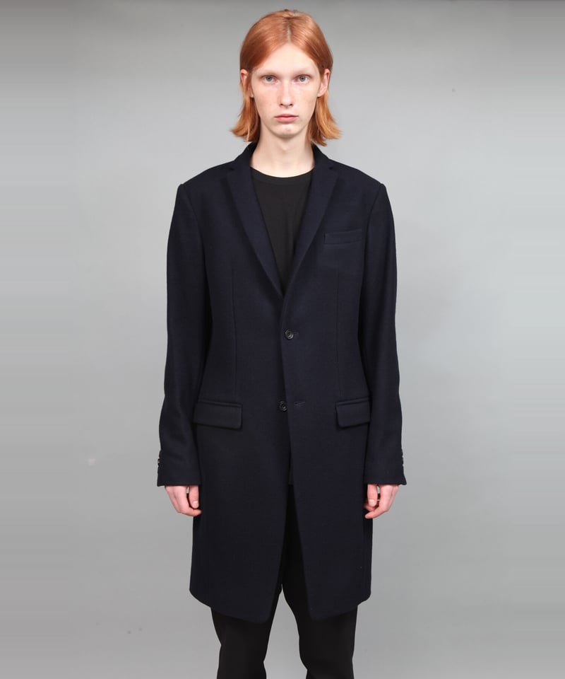 ENGLAND LAMB MELTON CHESTER COAT/NAVY | ato AOYAMA ENGLAND LAMB MELTON CHESTER COAT/NAVY | ato AOYAMA