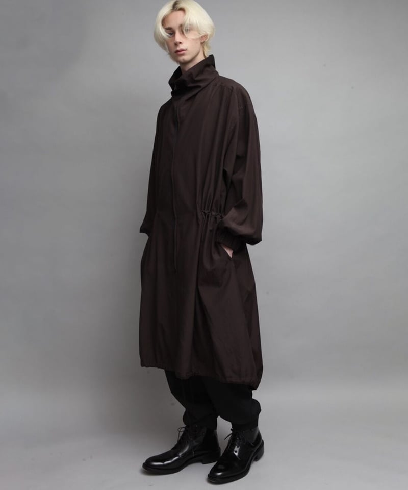 新品 ato 22AW STAND COLLAR COAT ato】ENGLAND LAMB MELTON STAND COLLAR COAT - BLACK | 公式通販