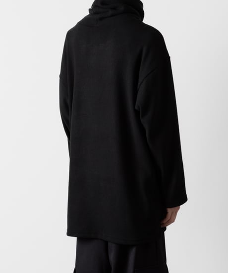 OVERSIZED TURTLE-NECK/BLACK