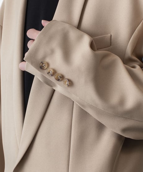 2 BUTTON NEW RECYCLE POLYESTER JACKET