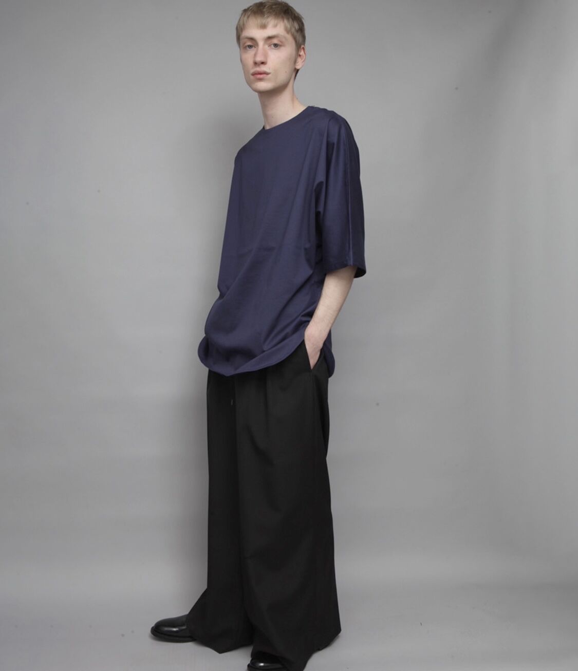 60/2 T-CLOTH DOLMAN SLEEVE T-SHIRT/NAVY | ato o