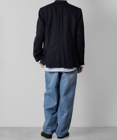 WASHED WIDE 14oz DENIM