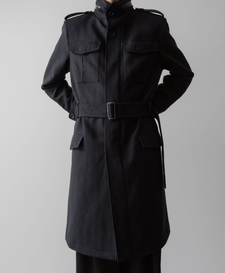 ジャケット・アウター DRAPE COAT ato DRAPE COAT/BLACK | ato AOYAMA