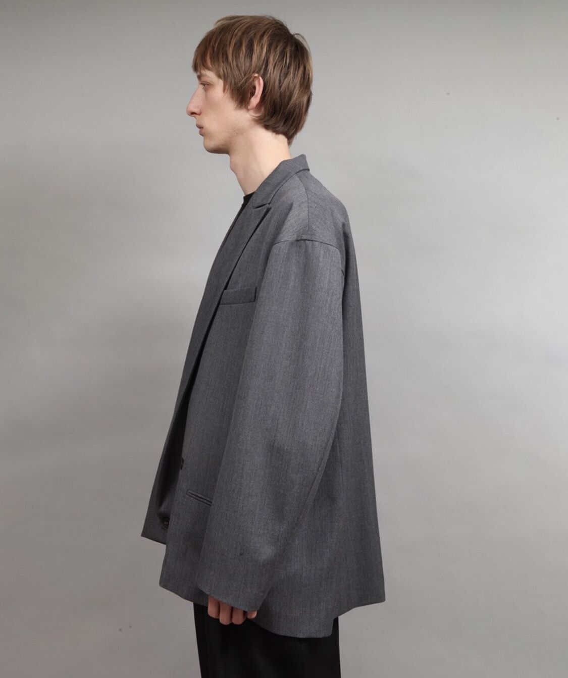 double breasted jacket/C.GRAY | ato onlinestore