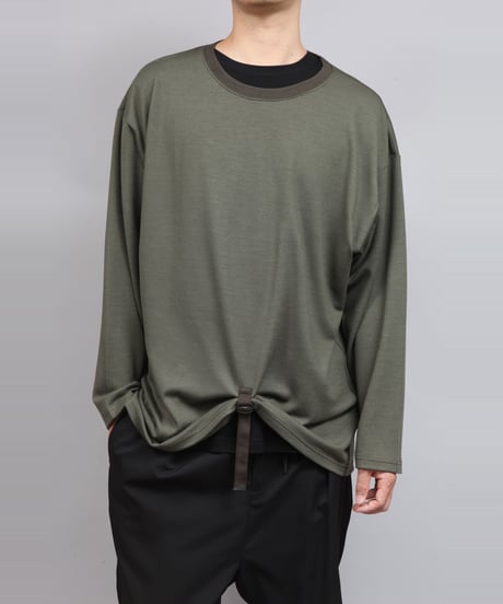 ADJUSTMENT BELT T-SHIRT/KHAKI