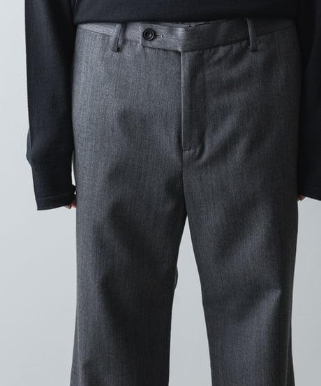CLASSIC WOOL FLAIR PANTS/GRAY