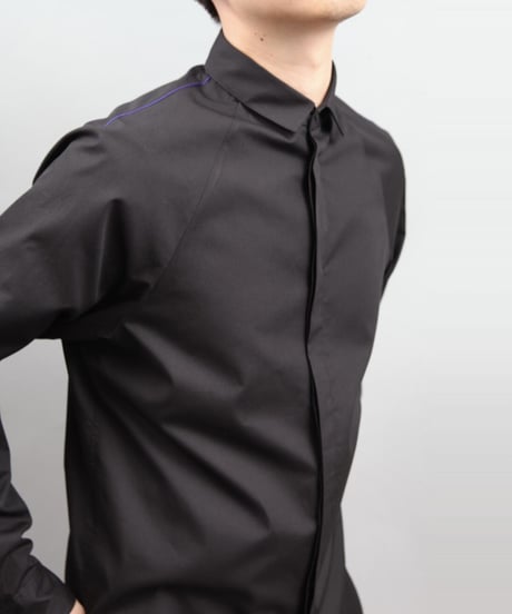 RAGLAN SLEEVE SHIRT/BLACK