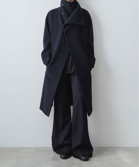 CLASSIC WOOL FLAIR PANTS/NAVY