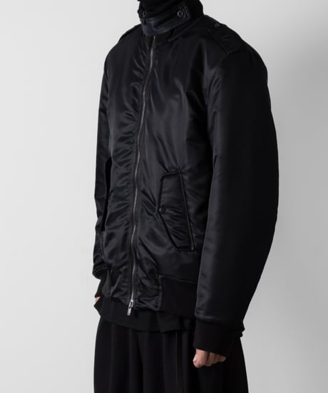STAND COLLAR MA1 BLOUSON/BLACK