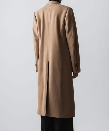 NEW ENGLAND LAMB CHESTERFIELD COAT/BEIGE