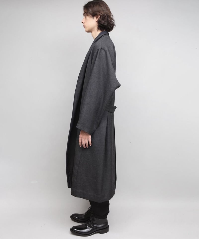 shawl collar coat/C.GRAY | ato AOYAMA
