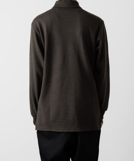 ZIP JERSEY/KHAKI