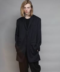 LONG JK WITH SATIN COLLAR/NAVY