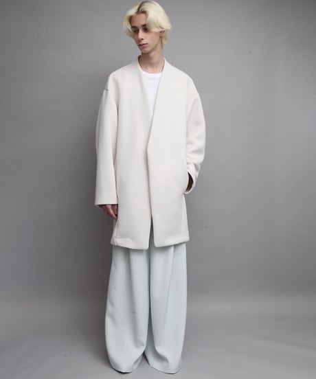DOUBLE KNIT JACKET/IVORY