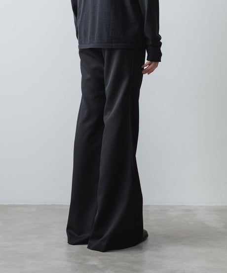 CLASSIC WOOL FLAIR PANTS/BLACK