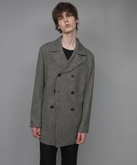 DOUBLE BREASTED TRIXION JACKET/BEIGE