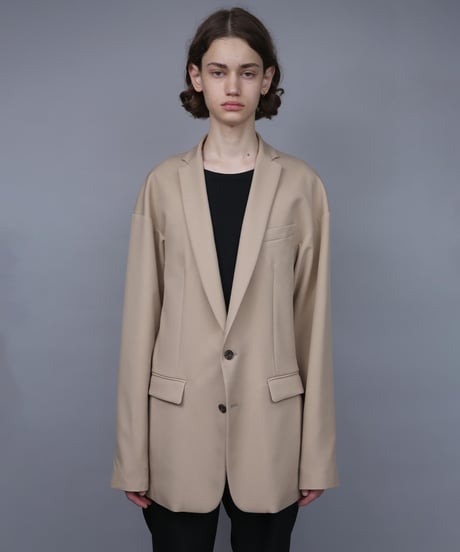 2 BUTTON NEW RECYCLE POLYESTER JACKET
